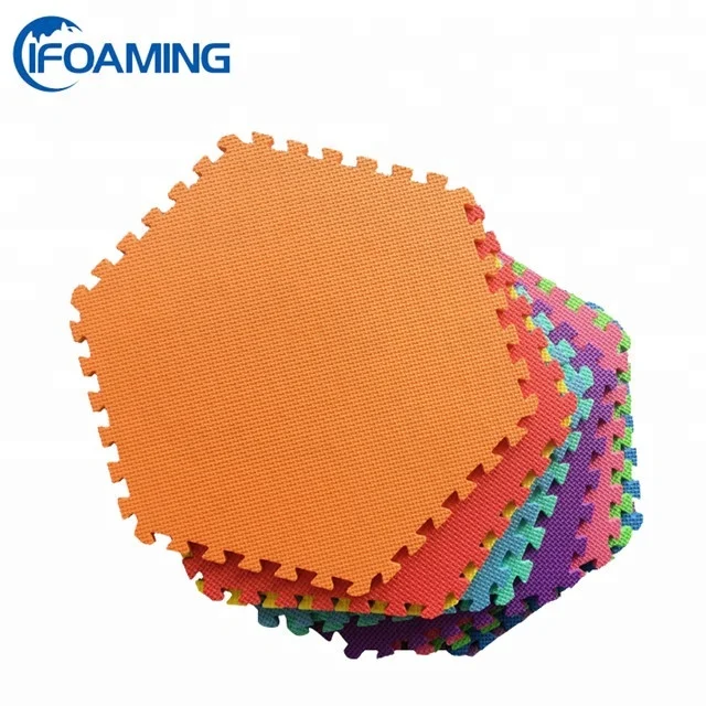 T Pattern Puzzle Jigsaw Garage Workout Fitness Gym Exercise Soft Floor Interlocking Foam Tiles Eva Interlocking Foam Mats