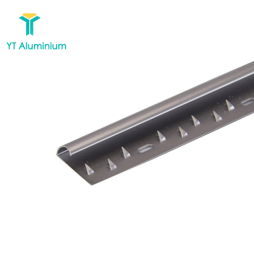 Aluminium Twin Carpet Strip To Carpet Door Bar Z Shape Carpet Trim Door Bar Threshold Trim