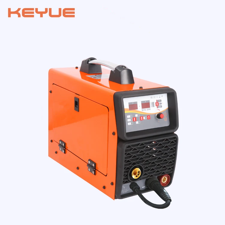 single phase 220V 200A 5KGS feeder CE portable Digital control MMA/MIG/MAG/LIFT TIG CO2 IGBT DC inverter welder MIG-200