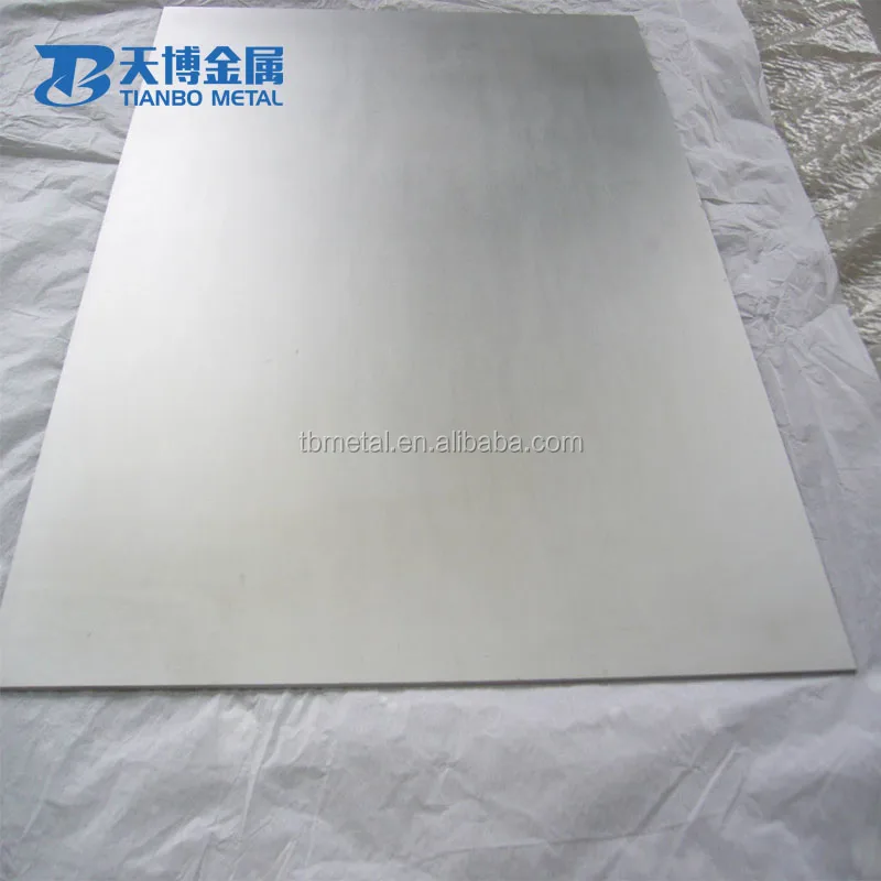 1mm thick pure tungsten sheet  bright surface refractory