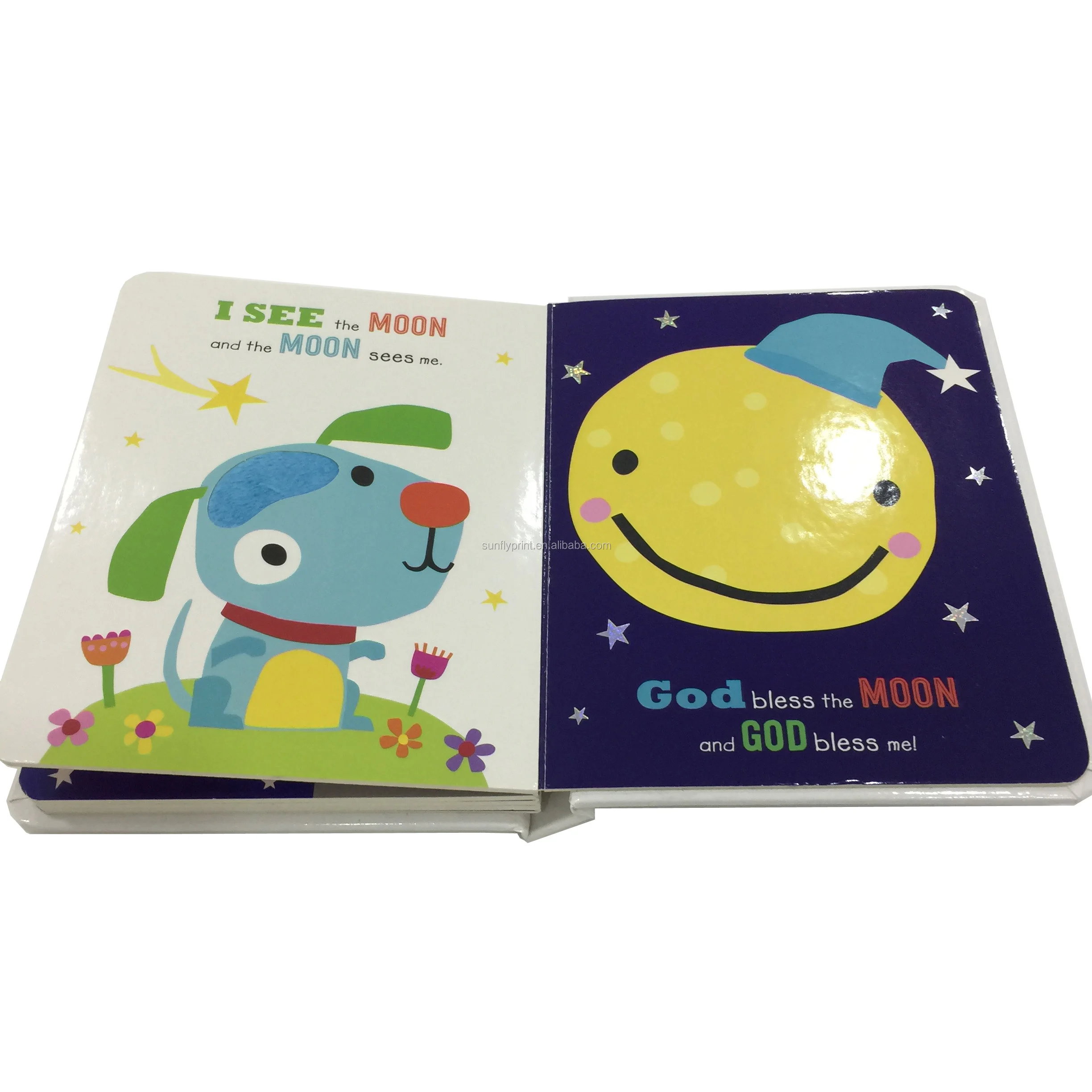High Quality Paper Printing Services Cheap Comic Printing Kids Cardboard Book with packing box
