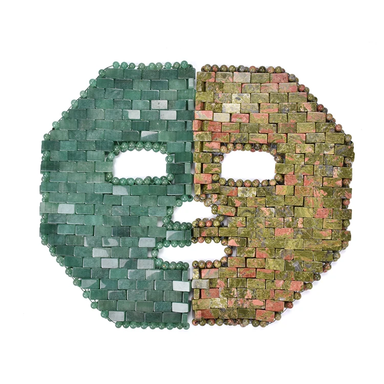 Luxury gold jade sleep beauty mask for skin care