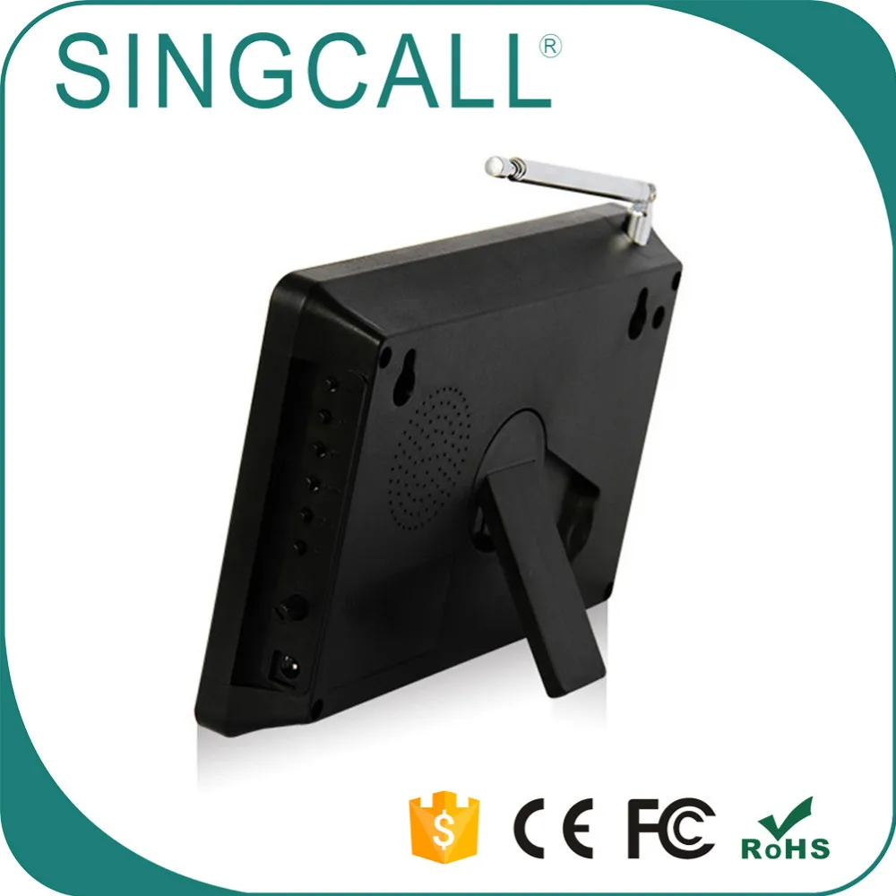  Беспроводная система сигнала официанта SINGCALL с 5 кнопками