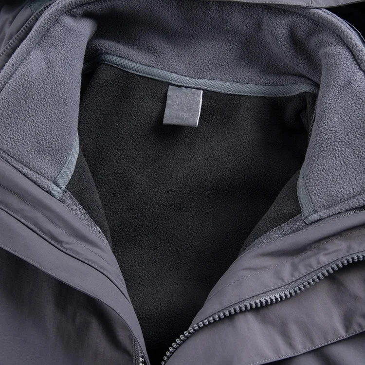 Winter Wear Climbing Men 3 in 1 Hiking Mountain Jacket Men Windbreaker waterproof fleece Jacket