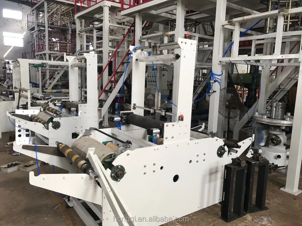 
High speed plastic pe blown film machine 