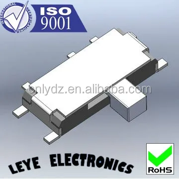 power mini slide switch 1p2t 7pin push swiitch smd slide switch LY-SK-02