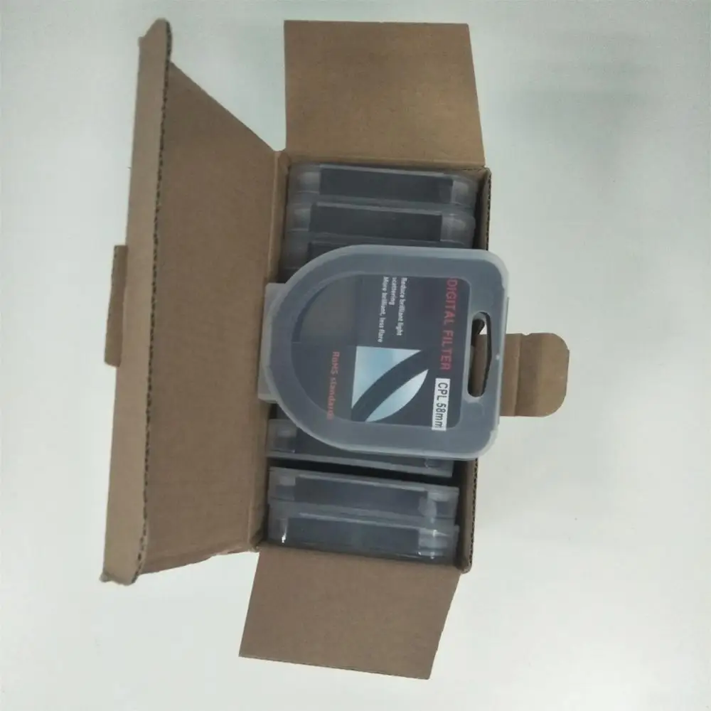 DSLR camera UV filter universal Aluminium 55mm