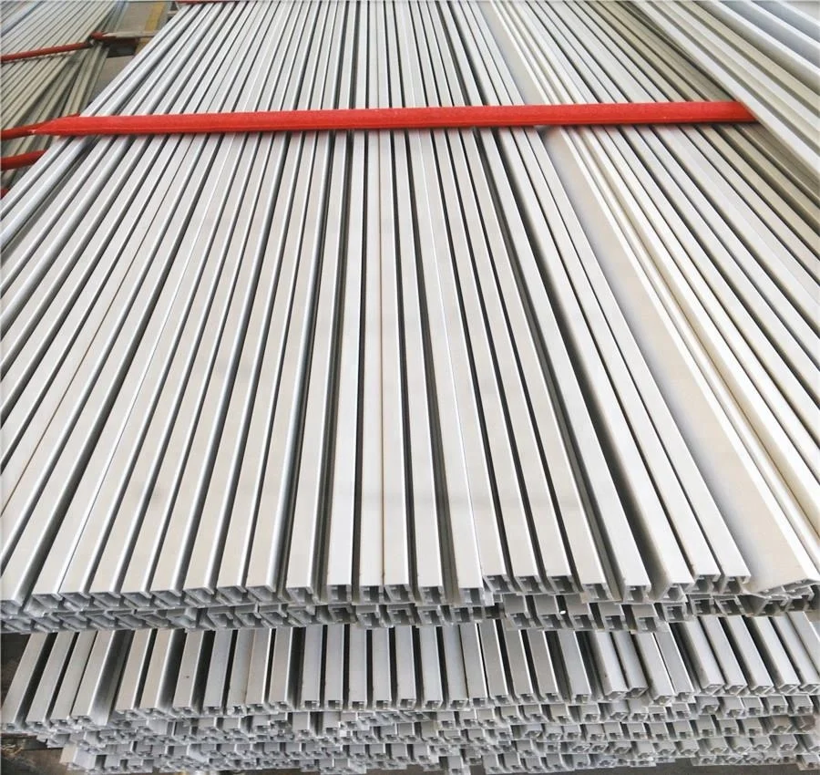 Retractable platform 6063 T5 aluminium  wooden surface treatment profile