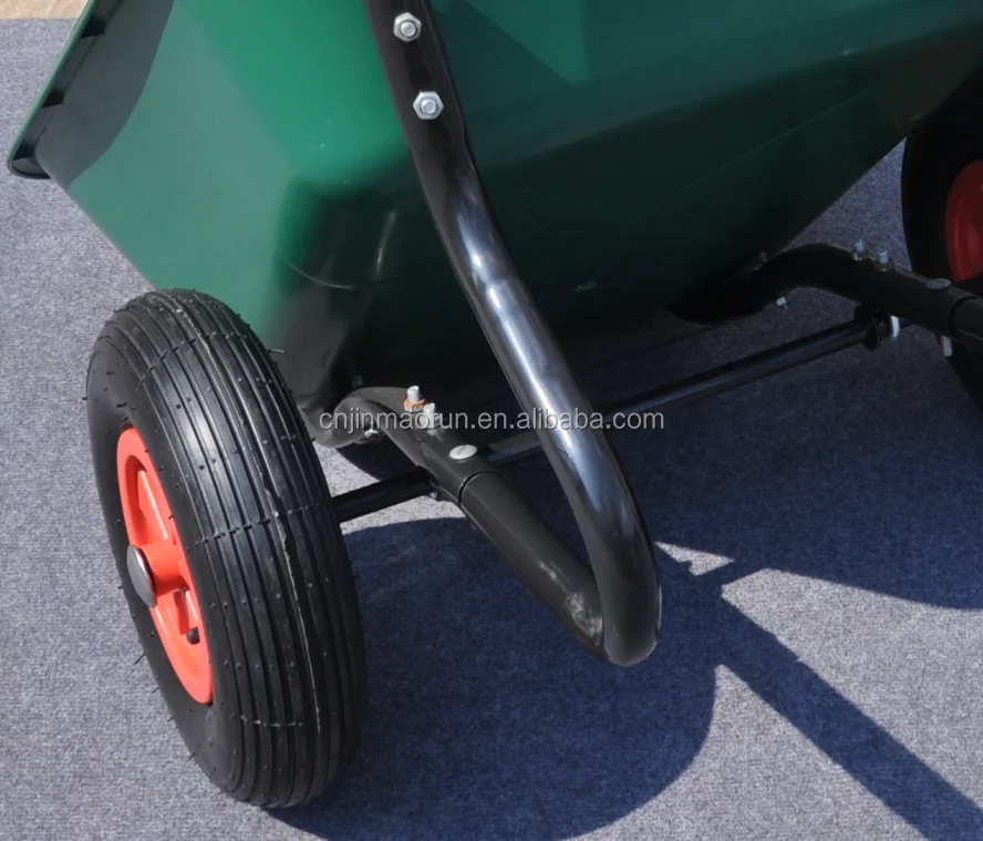WB6406S 2 wheel metal garden wheelbarrow 100kgs