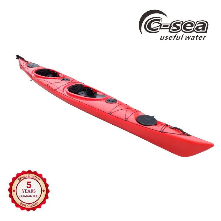 Exquisite craftsmanship three layers china paddle ocean sea kayak