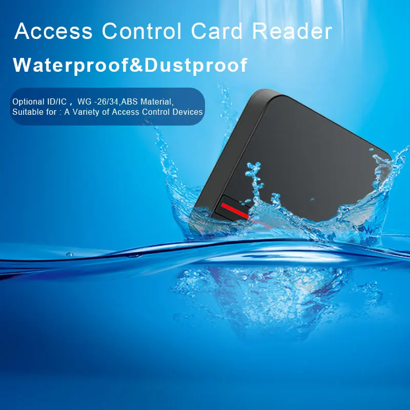 Eseye 13.56MHZ/125KHZ Smart IC ID Chip Access Control System Card Reader IP68 Waterproof