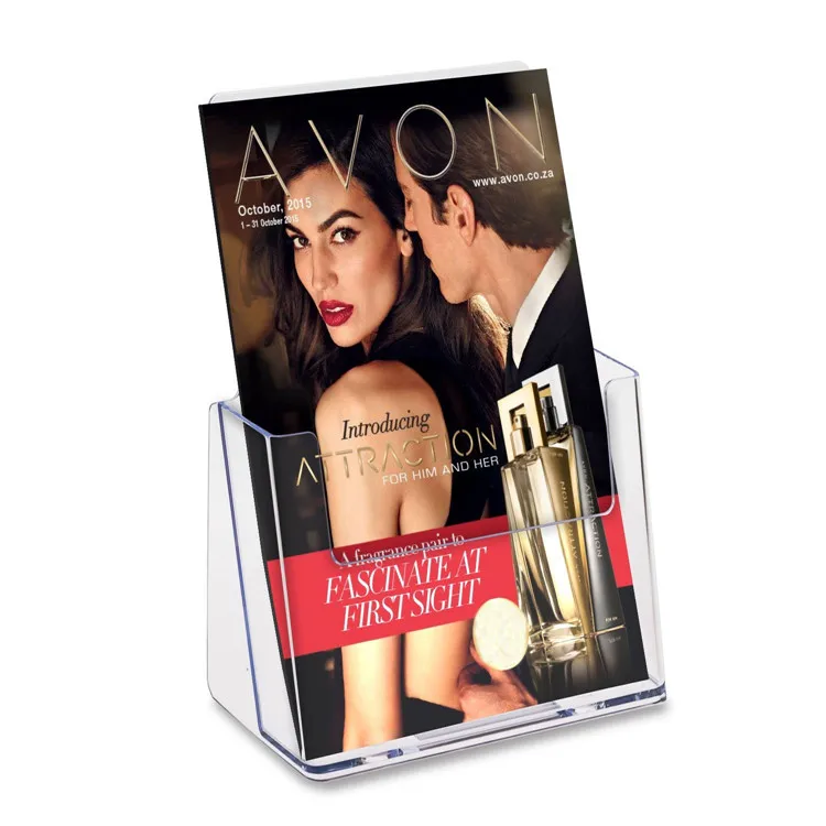 Special Design Clear Plastic Acrylic Book Display Stand