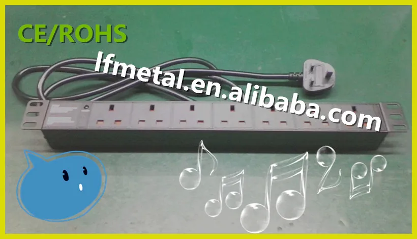 90 градусов великобритании стойки pdu с индикатор питания