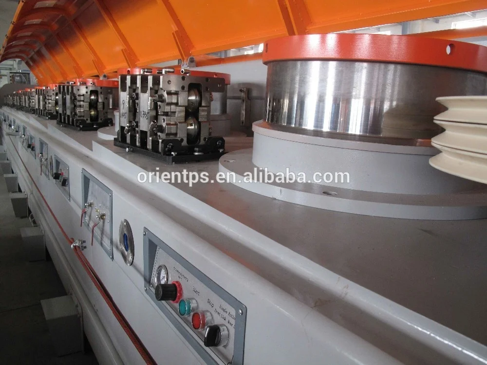 Flux cored welding wire cassette drawing machine