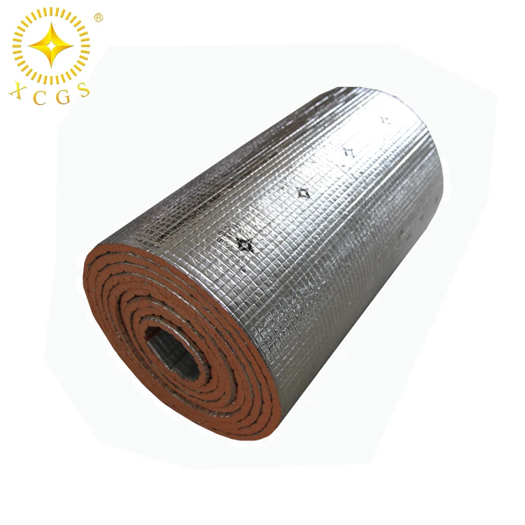 Aluminum Foil Backed EPE Foam High Heat Oven Insulation EPE Heat Resistant Insulation Foam