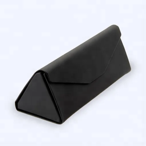 High Quality Eyewear Optical Lens Pouch Creative Glasses Box PU Leather Sunglasses Spectacle Case