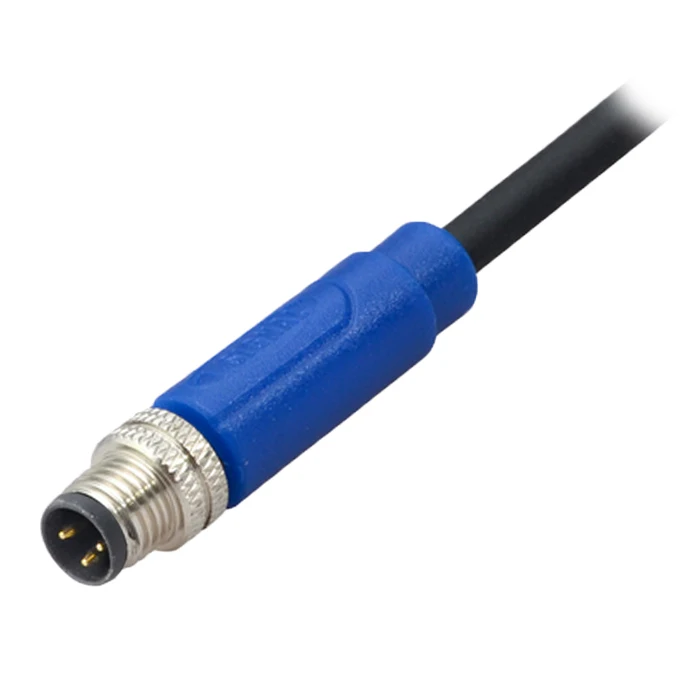 M12 sensor cable connector with wire connector cable 4pin 5pin
