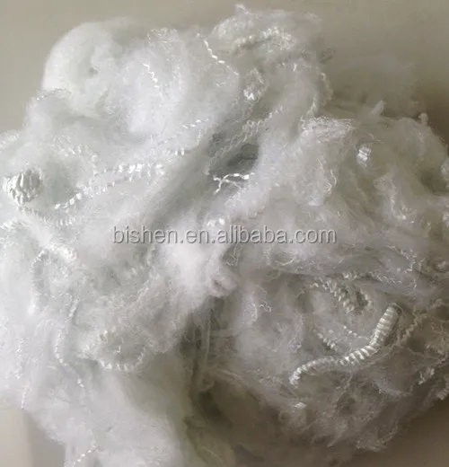 GRS certified 100% pet flakes recycled polyester staple fiber psf