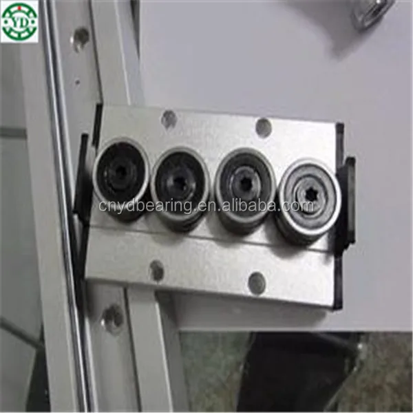 Двойная ось прямоугольное квадратное колесо линейный направляющий рельс линейный блок SGB10