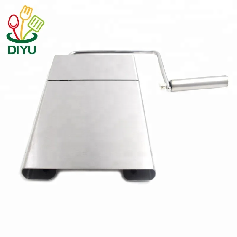 
Cheese Slicer Stainless Steel Wire Cutter for Semi Hard and Hard Cheese Butter SlicerVegetable Slicer 