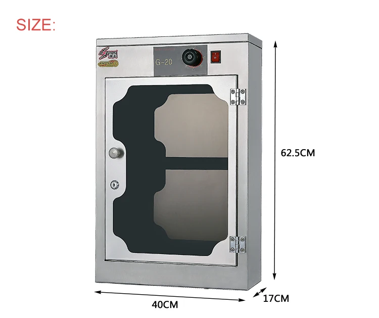 16 W Commercial Wholesale CE Approved Kitchen Hotel Fast Sterilizing High Quality UV Knives Sterilizer Cabinet for Kitchen