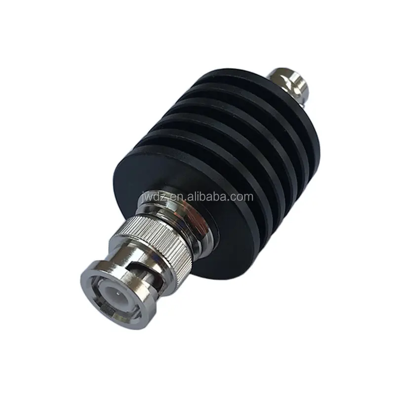 BNC coaxial fixed attenuator,DC to 3GHz/4GHz,10W,50 ohm,1db.2db.3db.5db.6db.10db.20db.30db.40db.50db coaxial fixed attenuator