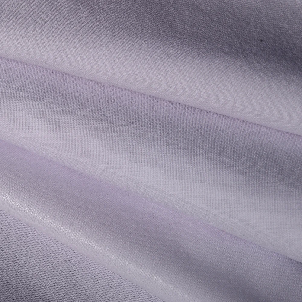 HDPE Fusing Shirt Collar Woven Interlining Interfacing 100% Cotton - White