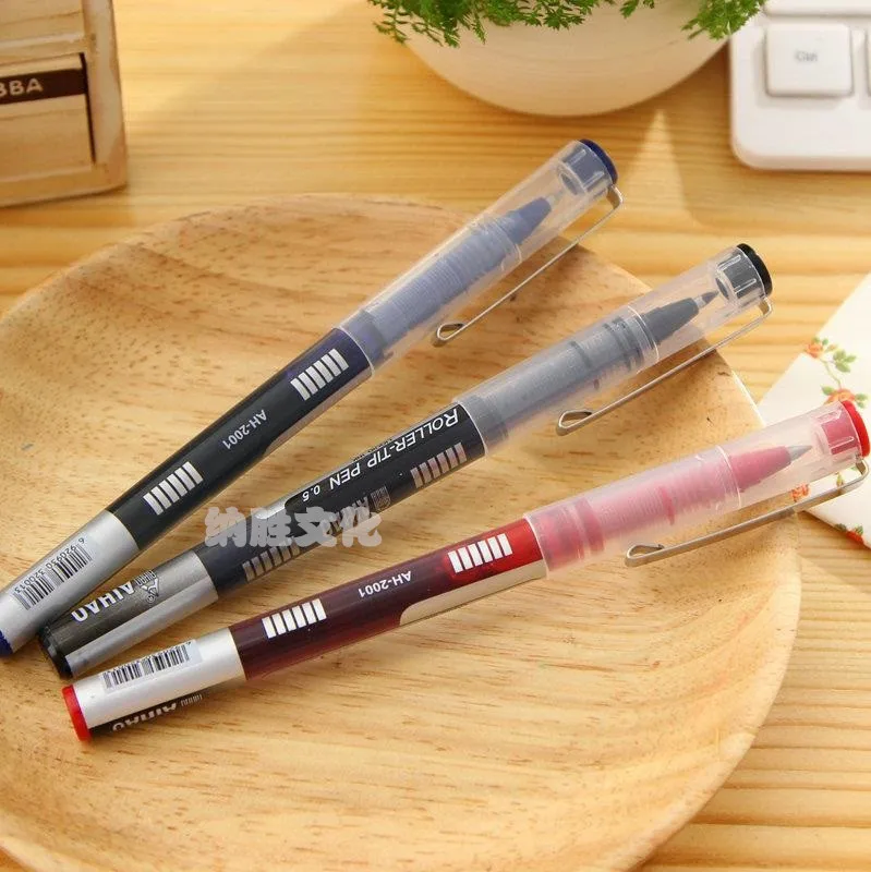 Top quality roller tip liquid ink pen