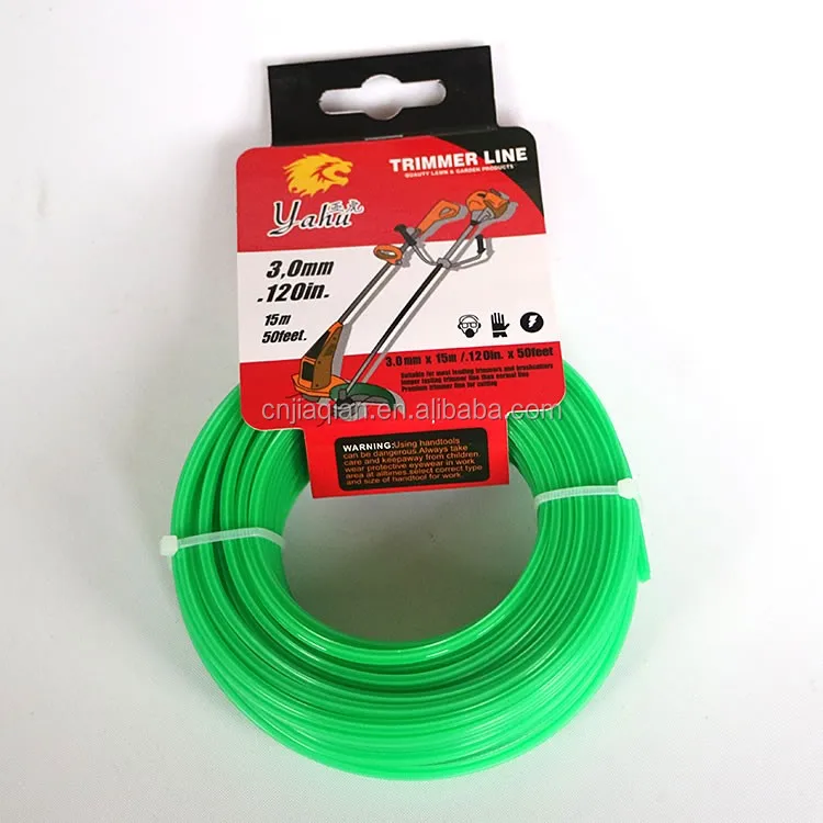 
2.4mm/15m Head Card Good Quality Best Selling Nylon Grass Trimmer Line For Lawn Mower 