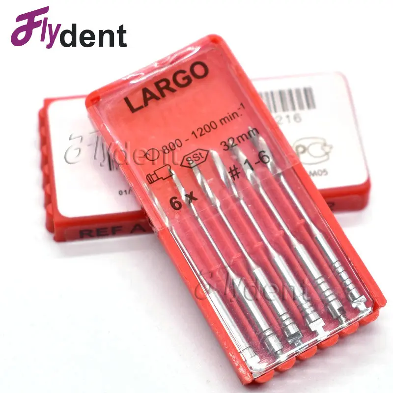 
Dental drills largo Endodontic Reamers Drill Burs peeso reamers for dentist root canal use 