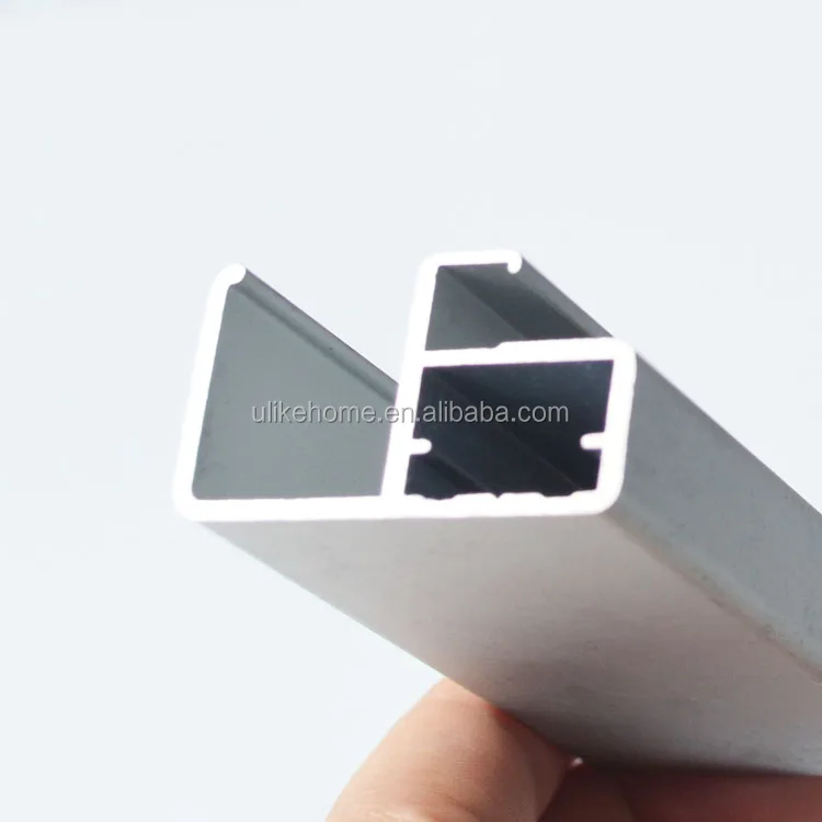 Indian Aluminum Handle Profile kitchen cabinet door profile