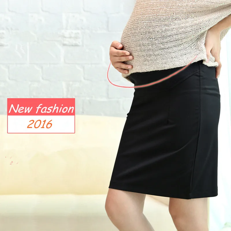 New Materniry skirts High Waist adjustable skirt for pregnant women pregnancy skirts plus size fashion