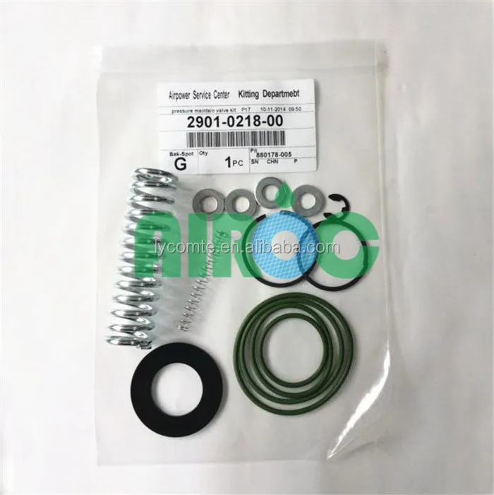 Replacement unloader valve service kit 2901162200 for Atlas copco compressor