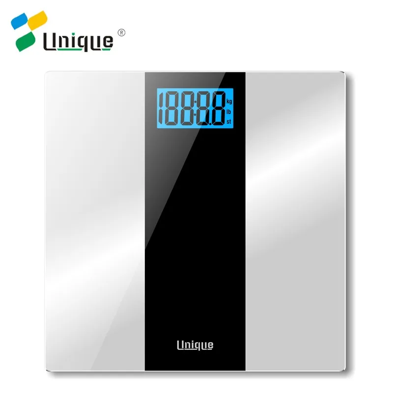 
180kg Glass Top Display Accurate Normal Household Bathroom Digital Body Weight Electronic Scale 