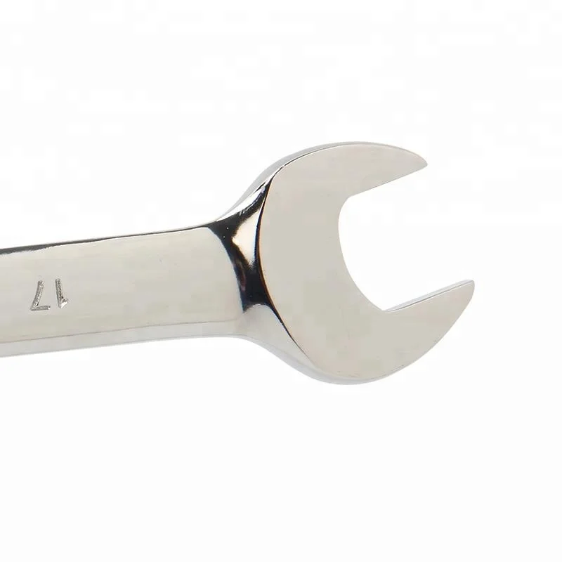 8PCS Ratchet Ring Combination Spanner Wrench Hand Tool Set For Car Repair