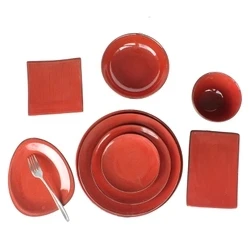 China Factory Wholesales Ceramic Tile Pigment Glass Porcelain  Inclusion Red Stains