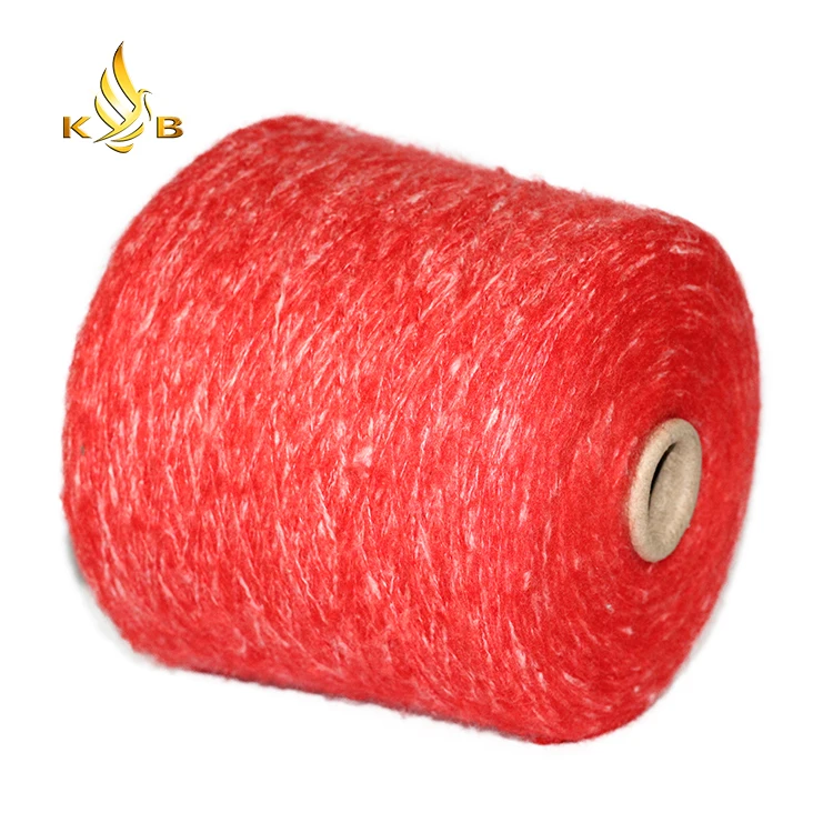 Вязальная машина, мохеровая кисть, пряжа, необычная пряжа