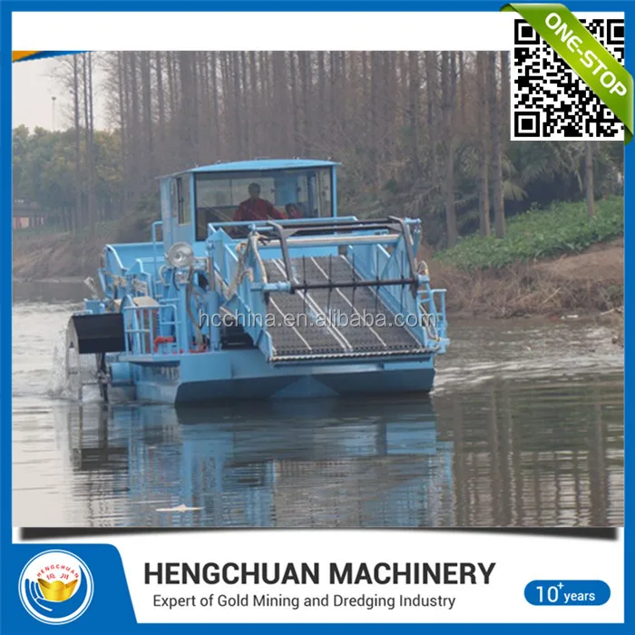 
River Trash Clean Machine, Floating Garbage Collection Boat 