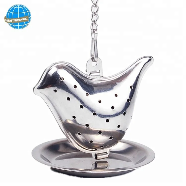 
stainless steel Creative Bird Loose Leaf Tea Infuser Filter 