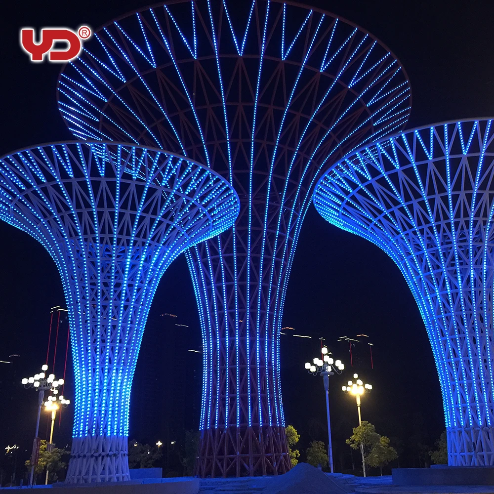 High quality full color DMX512 waterproof IP68 SMD5050 40mm pixel led light