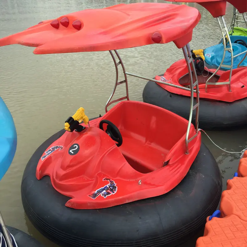 
Wholesale interesting motorized water boat, colorful adult bumper boat for pool 