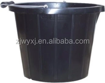 
plastic bucket strong plastic barrel Economy plastic pail for construction 