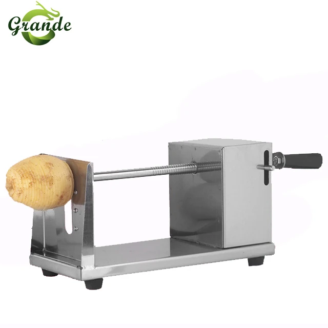 Высокоэффективная спиральная машина для резки картофельных чипсов/картофелерезка Tornado