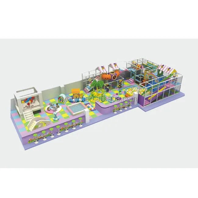 New style used mcdonalds indoor playground equipment naughty castle for sale