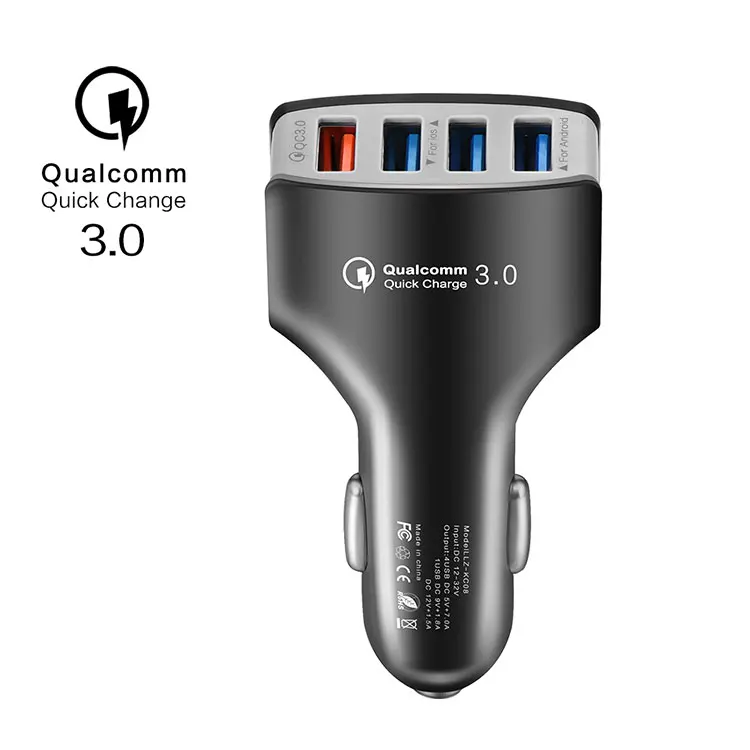 SIPU fast charging 4 usb port qc 3.0 car charger