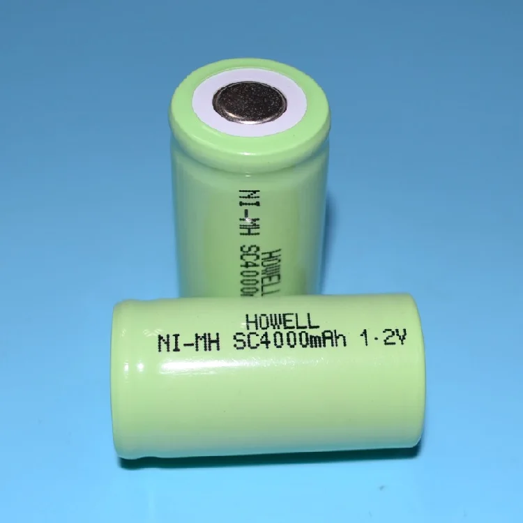 ni-mh sc3000mah 1.2v battery 1.2v 3000mah sub c nimh battery sc3000 1.2v 3000mah