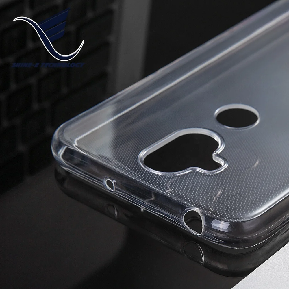 ultra thin  crystal clear transparent soft  back cover silicone case mobile phone case for ASUS ZB633KL Zenfone 5 Lite ZC600KL