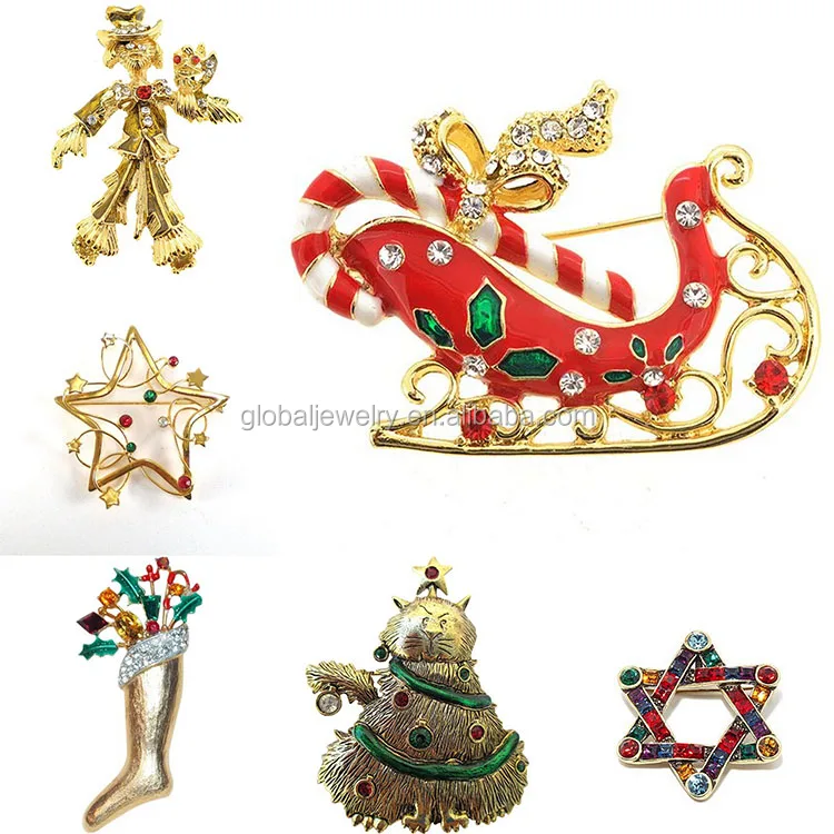 
Father Christmas Brooch 