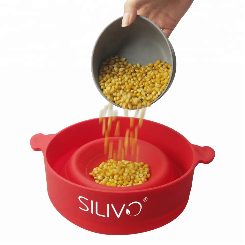Wholesale Microwave Silicone Popcorn Popper, High Quality Hot Air Popcorn Popper