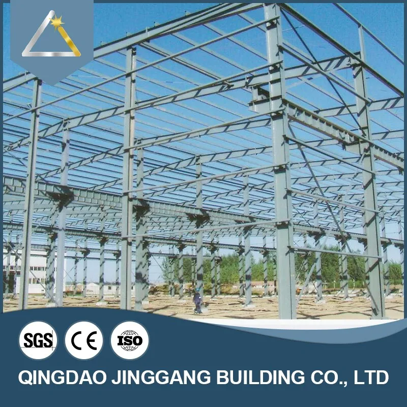 Design Drawing Low Cost of Gas Station Canopy Steel Structure Building Customized Light Steel Structure House Q235 Q345B Autocad